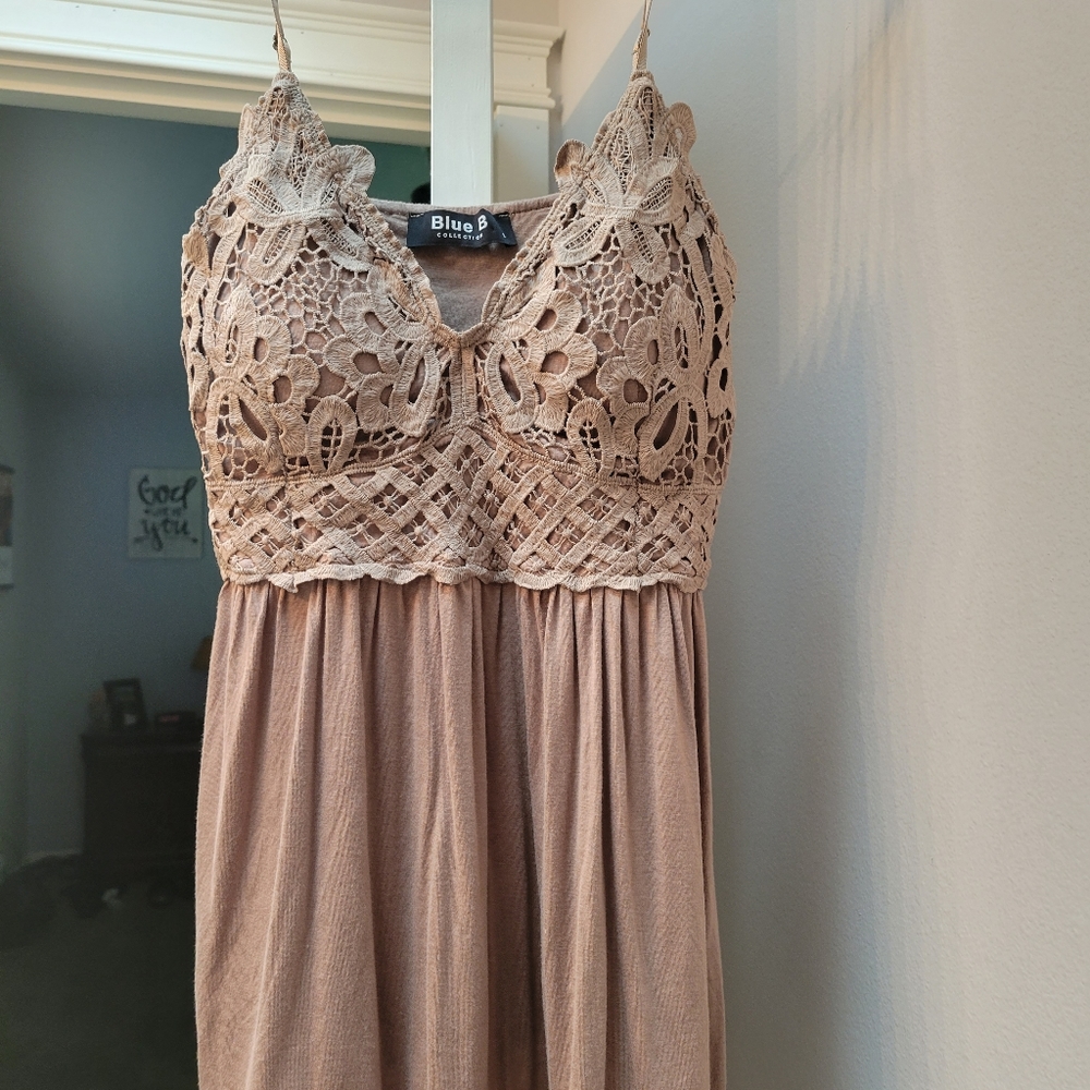 Mocha Lace Tank
